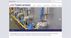 Desktop Screenshot of conexintrade.ro
